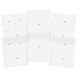 Sn@p! Variety Pack Insta Pocket Pages For 6"x8" Binders 12 pk - 1