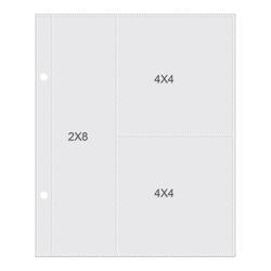 Sn@p! Insta Pocket Pages For 6"x8" Binders 10 pkg f - 1