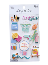 3D Crafting Qeen Stickers 12 pc - 1