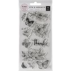 5th & Monaco Clear Acrylic Stamps 11/Pkg