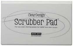 Clear Design Scrubber Pad 7.5"x4.5" - 1
