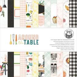 Around the Table Double-Sided Paper Pad 6"X6" 24/Pkg - 1