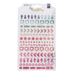 Beautiful Things Puffy Stickers 123/Pkg - 1