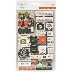 Click Project Life Chipboard Stickers - 1