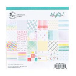 Delightful Double-Sided Paper Pack 6"X6" 24/Pkg - 1