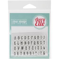 Elle's ABCs Clear Stamps 2"X3 - 1