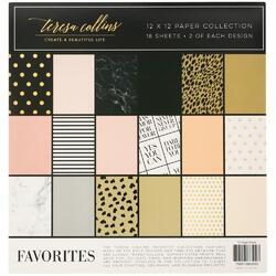 Faves Paper Collection 12"X12" - 1