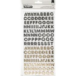 Heritage Alpha Thickers Stickers 312/Pkg - 1