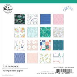 Joyful Day Single-Sided Paper Pack 6"X6" 32/Pkg
