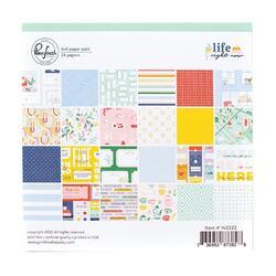 Life Right Now Double-Sided Paper Pack 6"X6" 24/Pkg - 1