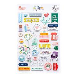 Life Right Now Puffy Stickers - 1