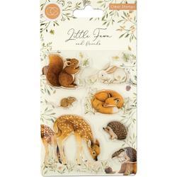 Little Fawns & Friends A5 Clear Stamps - 1