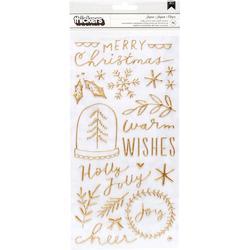 Merry Days Thickers Stickers 76/Pkg - 1