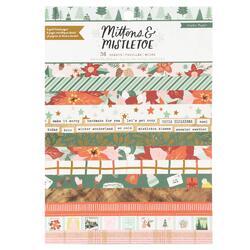 Mittens & Mistletoe Single-Sided Paper Pad 6"X8" 36/Pkg - 1