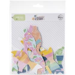 My Favorite Story Fabric Bows 30/Pkg - 1