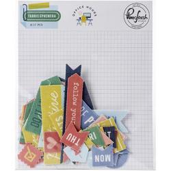 Office Hours Fabric Banner Stickers 37/Pkg