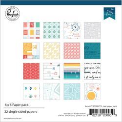 Out & About Single-Sided Paper Pack 6"X6" 32/Pkg