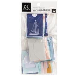Set Sail Mini Envelopes & Pockets 27/Pkg - 1