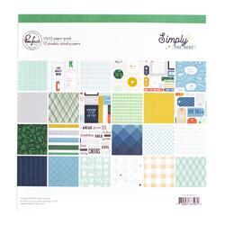 Simply The Best Double-Sided Paper Pack 12"X12" 12/Pkg - 1