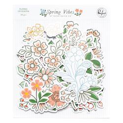 Spring Vibes Floral Cardstock Die-Cuts - 1