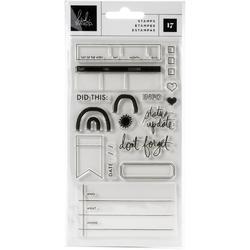 Storyline Chapters Clear Stamps 17/Pkg - 1