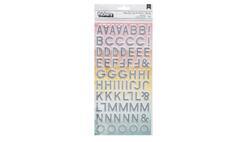 Sun Chaser Alpha Puffy Thickers Stickers 133/Pkg - 1