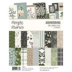 The Simple Life Double-Sided Paper Pad 6"X8" 24/Pkg - 1