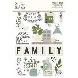 The Simple Life Sticker Book 12/Sheets - 1