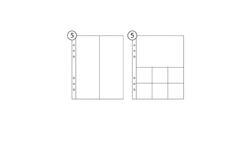 Ali Edwards Page Protector 6x8 Combo Pack 10 pkg