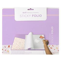 WeR Sticky Folio lilac 8.5"X11" - 1