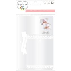 Baby Girl Project Life Photo Overlays 12pkg - 1