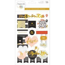 Everyday Project Life Chipboard Stickers - 1