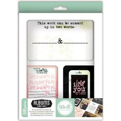 Love Notes Albums Made Easy Journaling Cards 100 pkg - 1