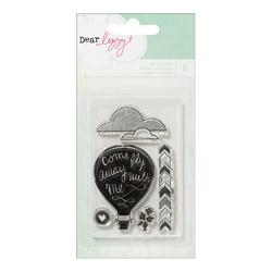 Lucky Charm - Baloon Stamp - Dear Lizzy