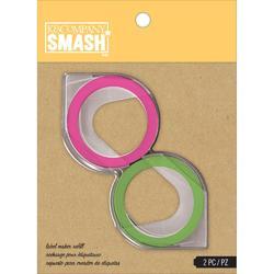 SMASH Label Maker Refills - Green & Pink