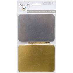 Project Life 3x4 Metal Cards 4pkg - 1
