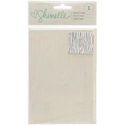 Shimelle Woodgrain Embossing Folder 4"x6" - 1