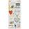 Stitched Accent & Phrase Transparent Stickers 2 sheets - 1/2