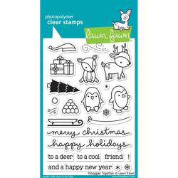 Tobaggan Together Clear Stamps - 1