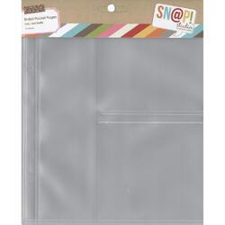 Sn@p! Insta Pocket Pages For 6"x8" Binders 10 pkg f - 2