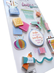 3D Crafting Qeen Stickers 12 pc - 2