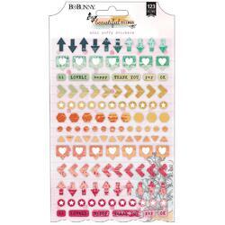 Beautiful Things Puffy Stickers 123/Pkg - 2