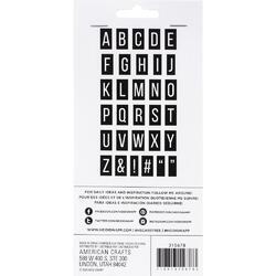 Care Free Alphabet Clear Stamps - 2