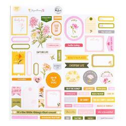 Chrysanthemum Cardstock Stickers - 2