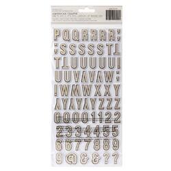 Evergreen & Holly Alpha Thickers Stickers 156/Pkg - 2