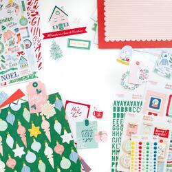 Happy Holidays Double-Sided Paper Pack 12"X12" 12/Pkg - 2