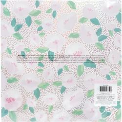 Here & Now Acetate W/Iridescent Foil Accents Specialty Paper 12"X12 - 2