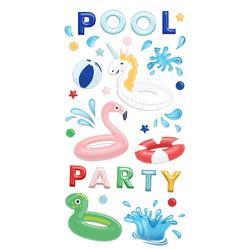Poolside Puffy Stickers - 2