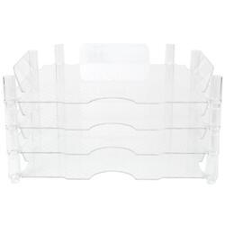 We R Stackable Acrylic Paper Trays Retail Packaged 4/Pkg - 2