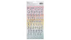 Sun Chaser Alpha Puffy Thickers Stickers 133/Pkg - 2